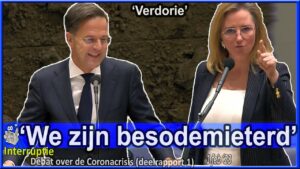 Filmpje! Premier Rutte houdt koppig vast aan avondklok tijdens pandemie, Fleur Agema woedend: ‘Je hebt mensen onterecht opgesloten!’