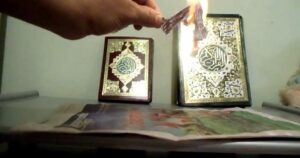 Poetin zweert iedereen die koran verbrandt gevangen te zetten