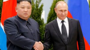 Kim Jong-un Rusland Noord-Korea