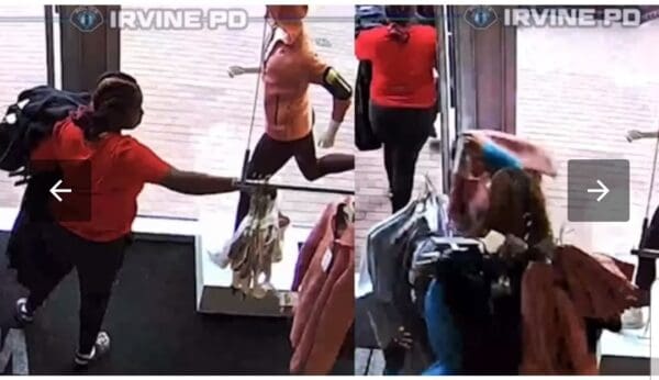 Vrouwelijke dieven plunderen Nike-winkel in Zuid-Californië en lopen rustig de winkel uit (VIDEO)