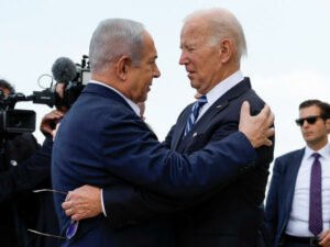 biden Netanyahu Israël Holocaust genocide vs