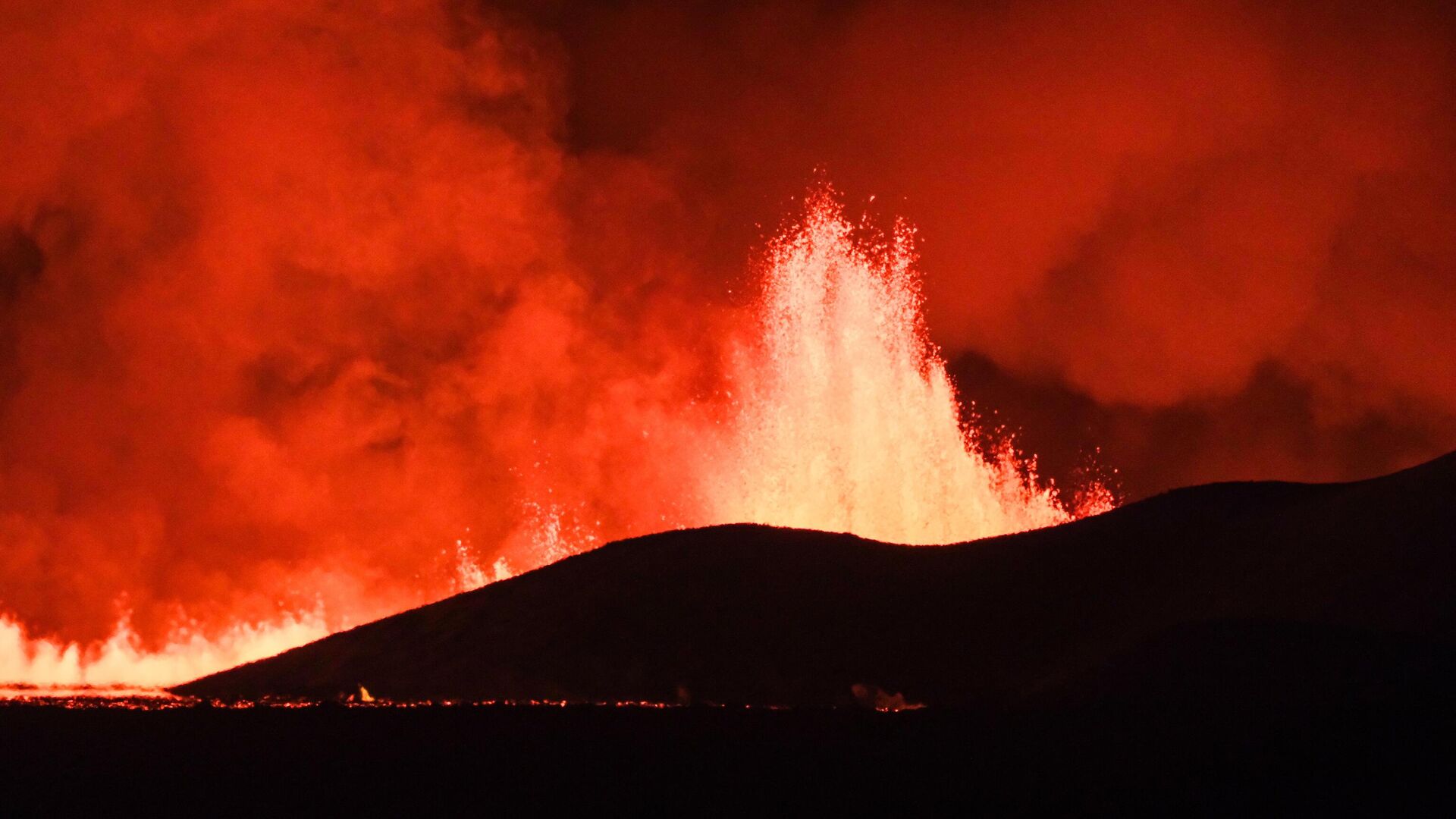 Grote vulkanische uitbarsting op IJsland