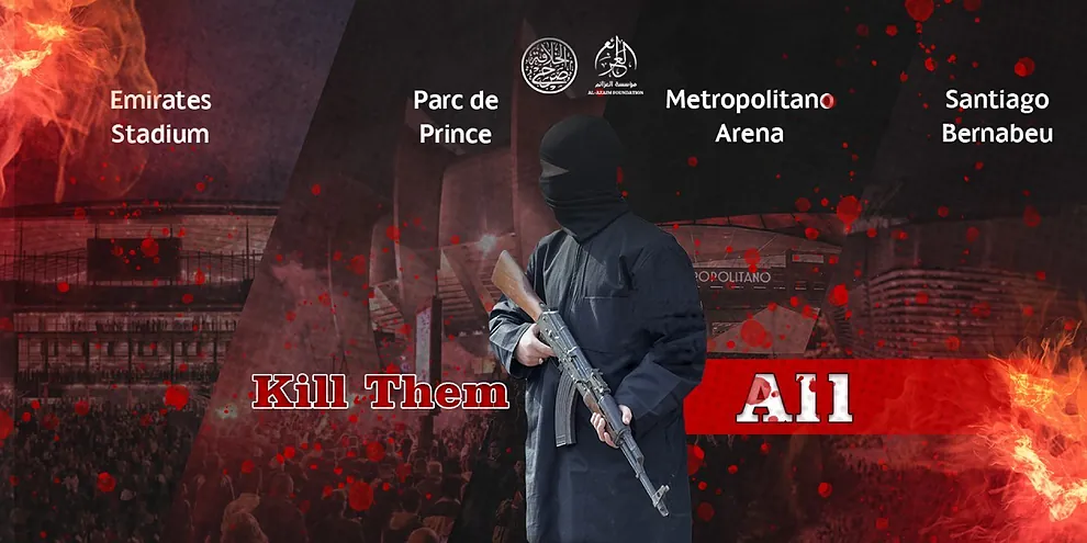 Verhoogde veiligheid in heel Europa nu ISIS dreigt met grote aanvallen op sportstadions
