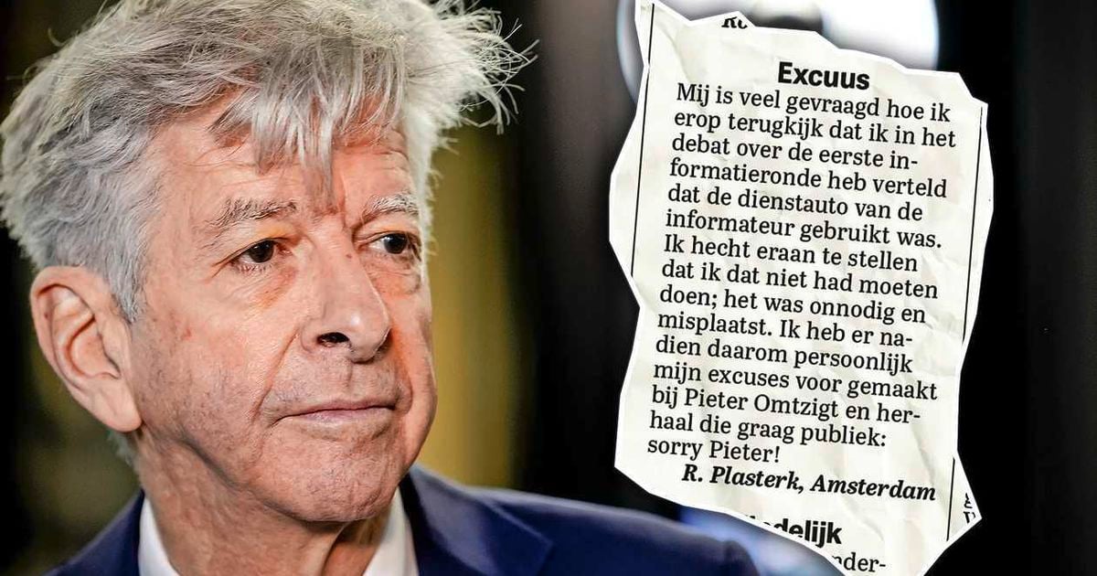 Met een ‘Sorry Pieter’ in de Telegraaf ligt de sollicitatie van Plasterk voor het premierschap op straat.